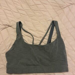 Athleta Charcoal Grey Sports Bra Size M